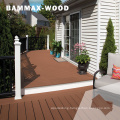 Affordable Real Wood Hand-Feel Clever Concealed Fixings Resilient WPC Decking Board Side Cover